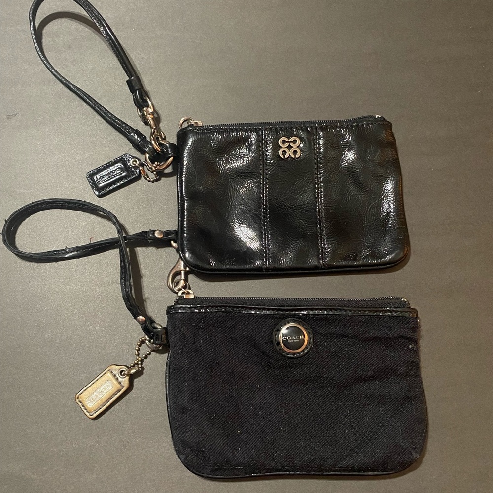 Coach wrist wallet.